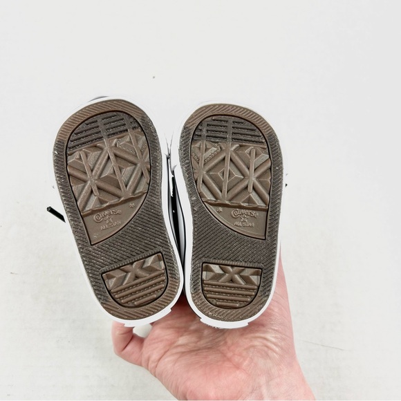 Converse Infant Black & Camo High Top Lace Up Sneakers - Picture 7 of 10